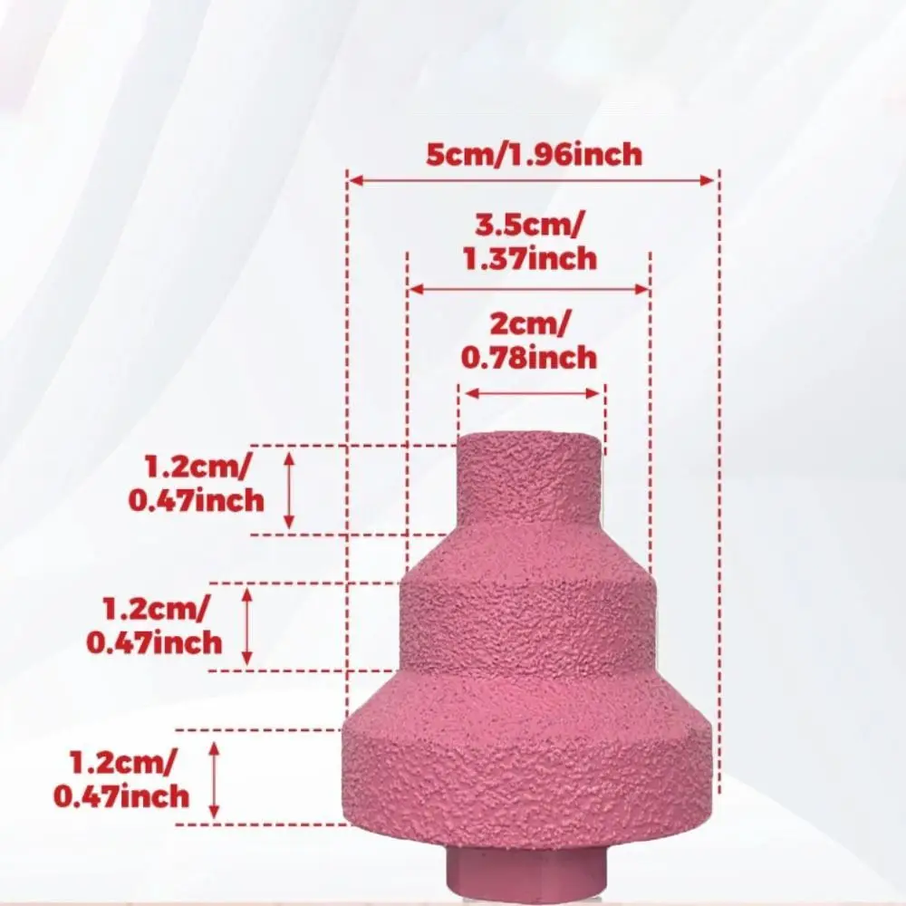 Punta da trapano a gradini brasata con design a flauto dritto Punta per pagoda per brasatura Strumento di espansione per fori con punta integrata Alesatore a tre fasi