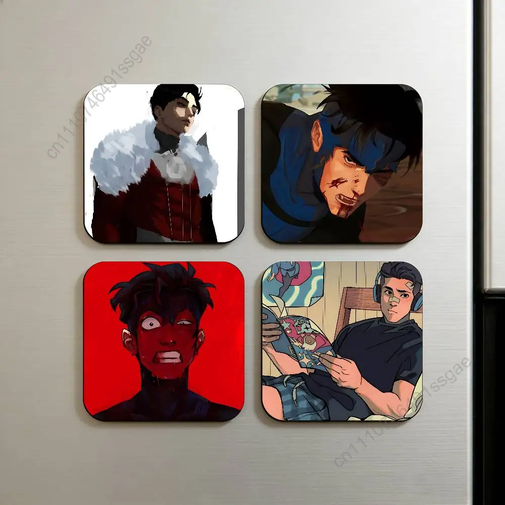 

I-Invincible M-Mark Grayson Square Decorative Fridge Magnets for Home Kitchen Office Whiteboard & Locker