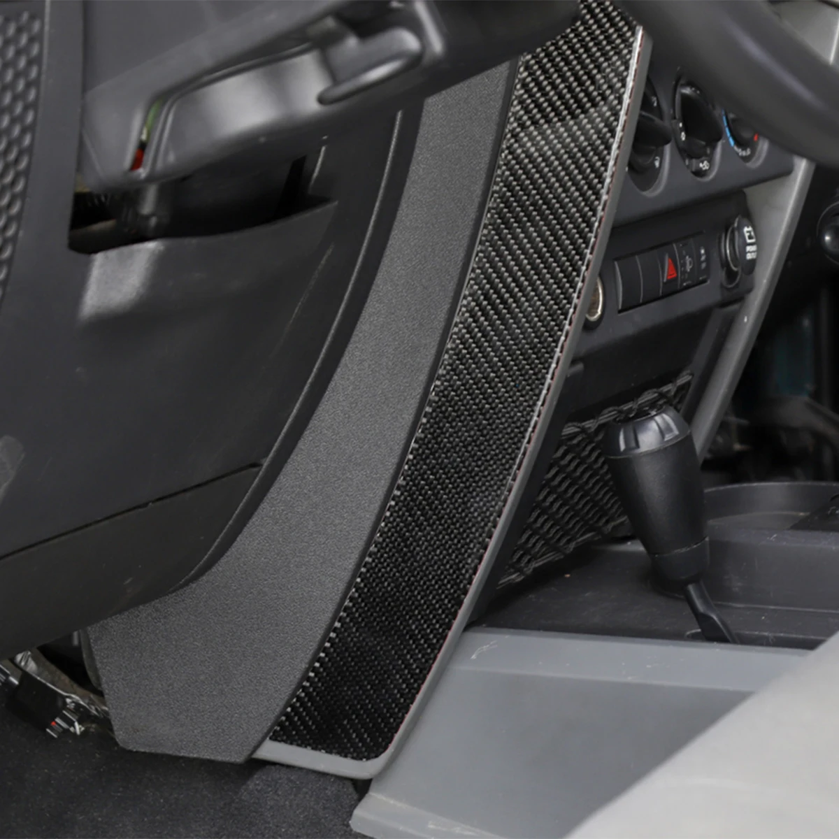 سيارة مركز وحدة التحكم الديكور غطاء الكسوة حامي ل جيب رانجلر JK JKU 2007 2008 2009 2010 2/4-أبواب الداخلية اكسسوارات #5