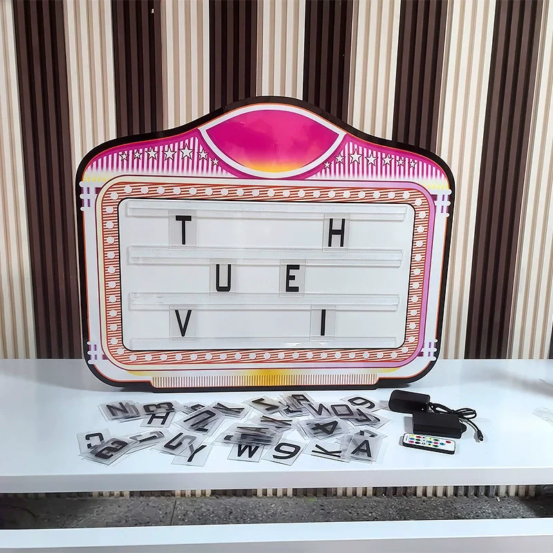 Custom Message Board Signs Bottle Service Club Sign Light up Sign for Events Party Nightclub