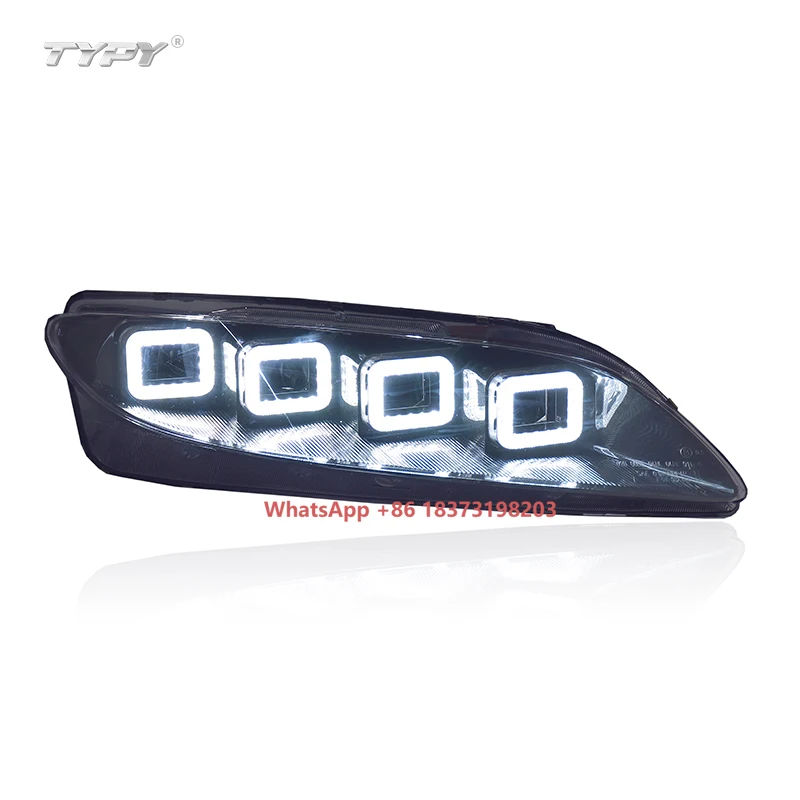 Full LED Dynamic Flow Headlamp Upgrade Bugatti Headlight Assembly Head Light for Mazda 6
