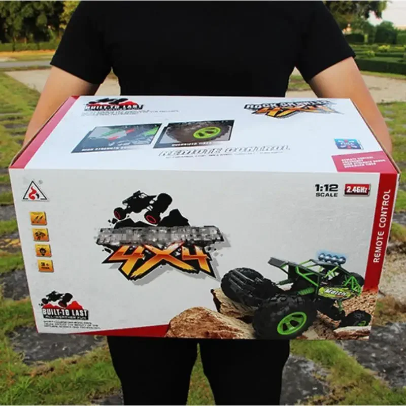 1:12 / 1:16 samochód 4WD RC ze światłami Led 2.4G Radio samochody zdalnie sterowane Buggy Off-Road zabawki-ciężarówki sterowania dla dzieci