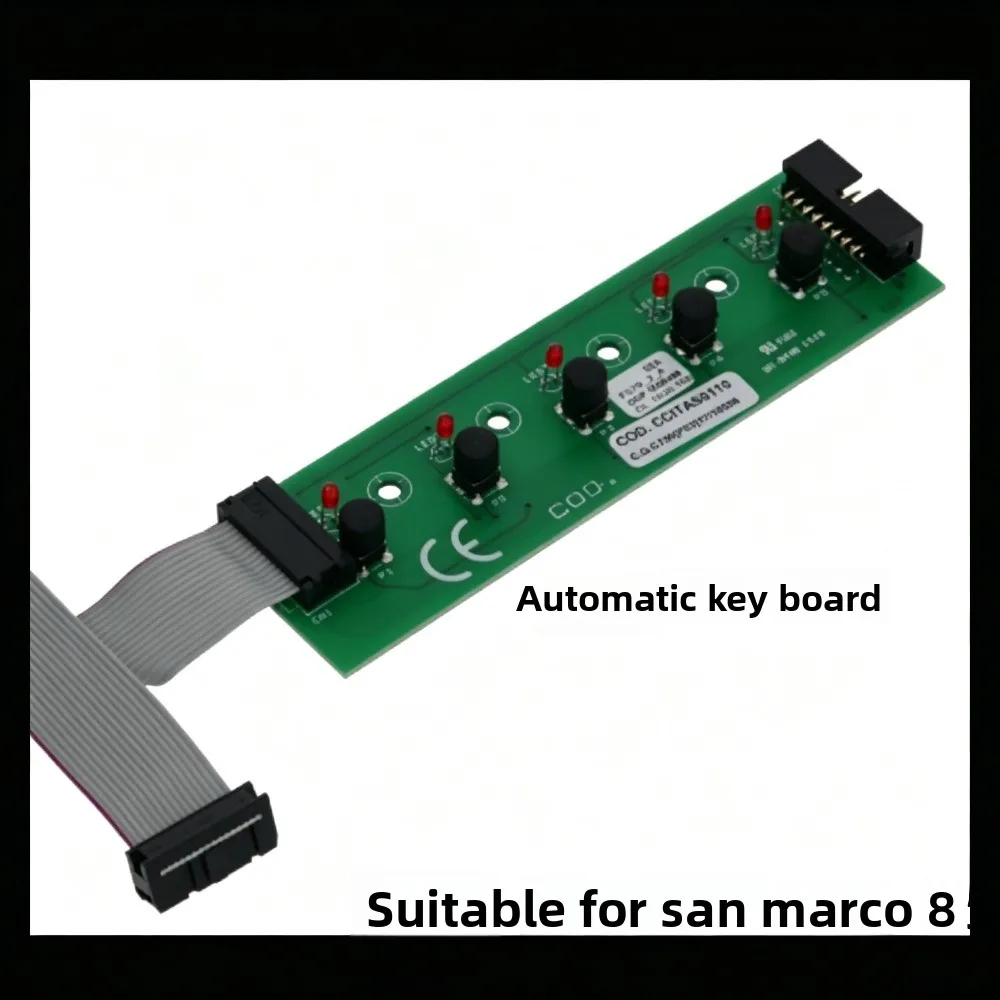 Automatic Button Board Replacement Part for Espresso Coffee Machine 85 Model 108274 Control Panel Accessory Home Commercial Use
