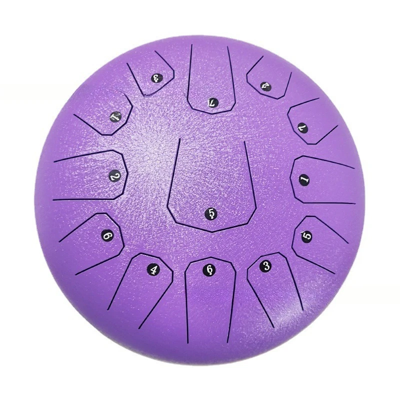 

Ethereal drum 12 inch worry-free drum 11 tone steel tongue drum 12 inch 13 tone adult children beginner percussion instrument
