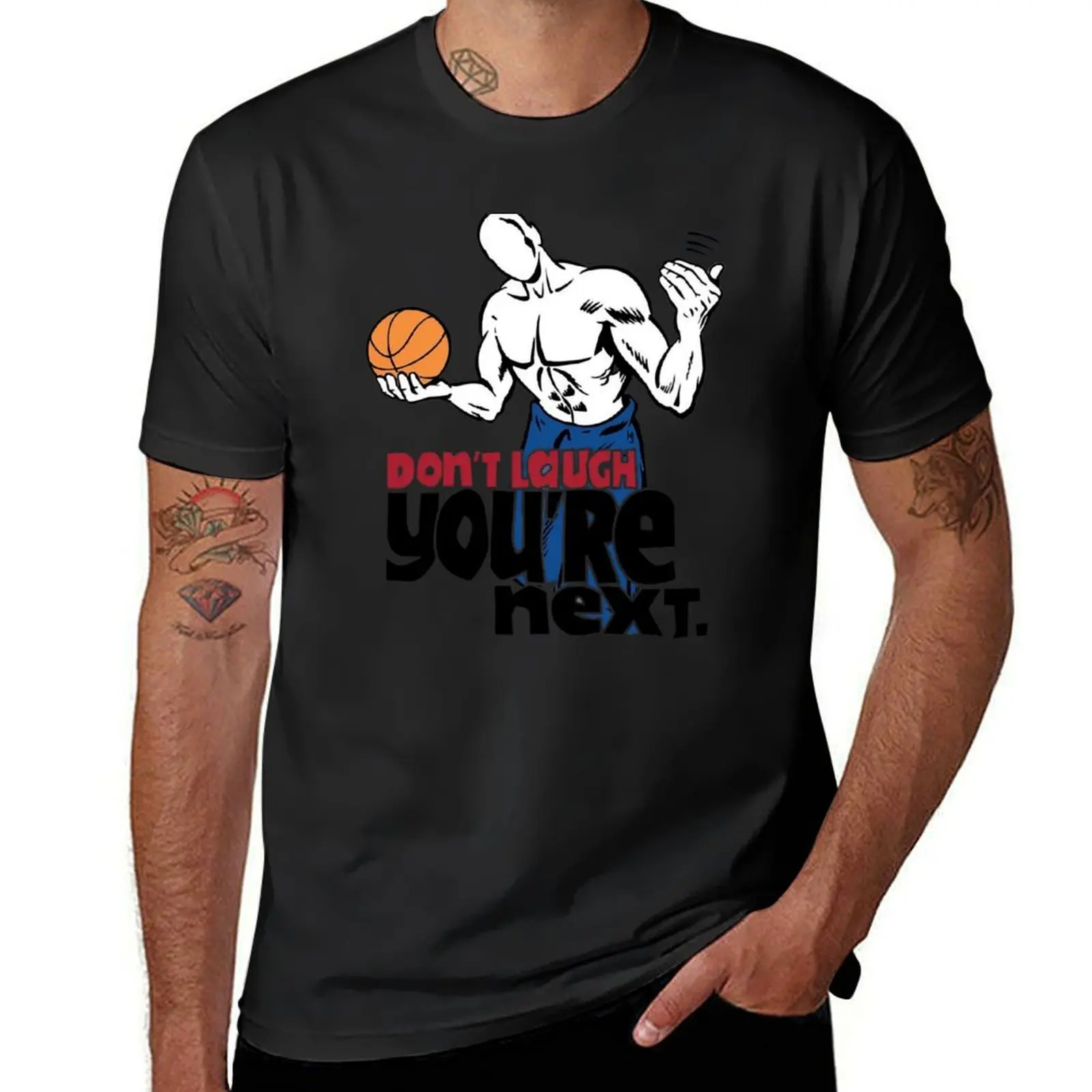 And1 punchline T-Shirt oversizeds plus size tops Men's clothing