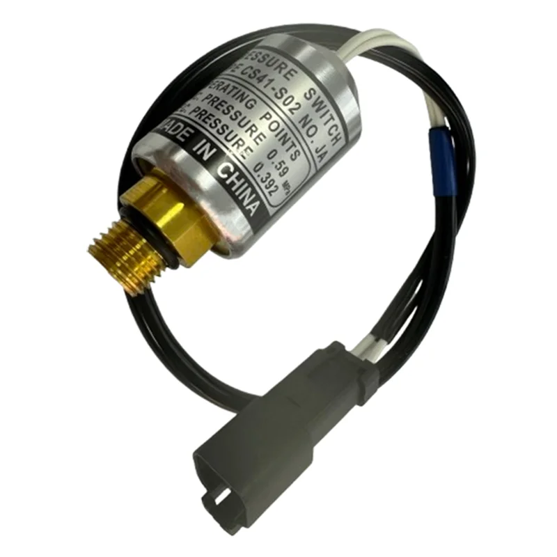 

For Komatsu Wheel Loader Pressure Switch Part Numbers 418-43-37681, 4184337681 Fits WA380-6 WA430-6 WA600-6