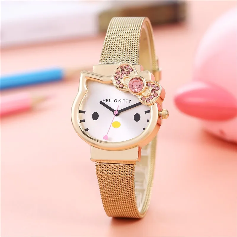 Cute Children HelloKittys WatchCartoon Watch Girl Quartz Watch Creative Birthday Gifts Manufacturers Wholesale Spot