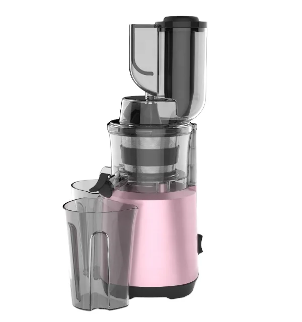 

Easy To Install Wide Mouth Large Food Chute Fruit Cutting Free Vertical Celery Masticating Slow Juicer