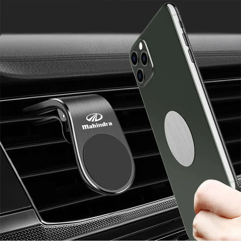 Magnetic Car Phone Holder Stand Air Vent Magnet Mount For Mahindra kuv100 xuv700 xuv300 tuv300 mahindra pik up 4x4 Accessories