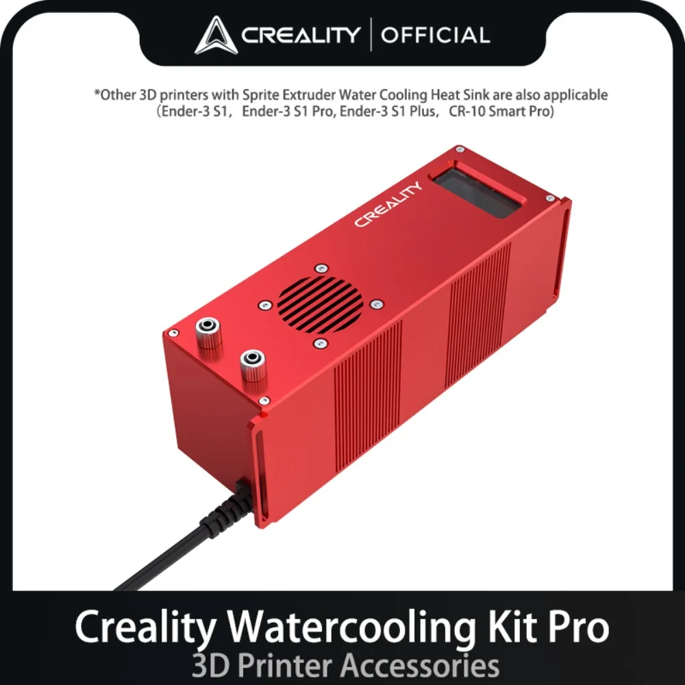 

Creality Watercooling Kit Pro DIY Upgrade Efficient Heat Dissipation High-temperature Printing Ultra Silent 3D Printer Parts