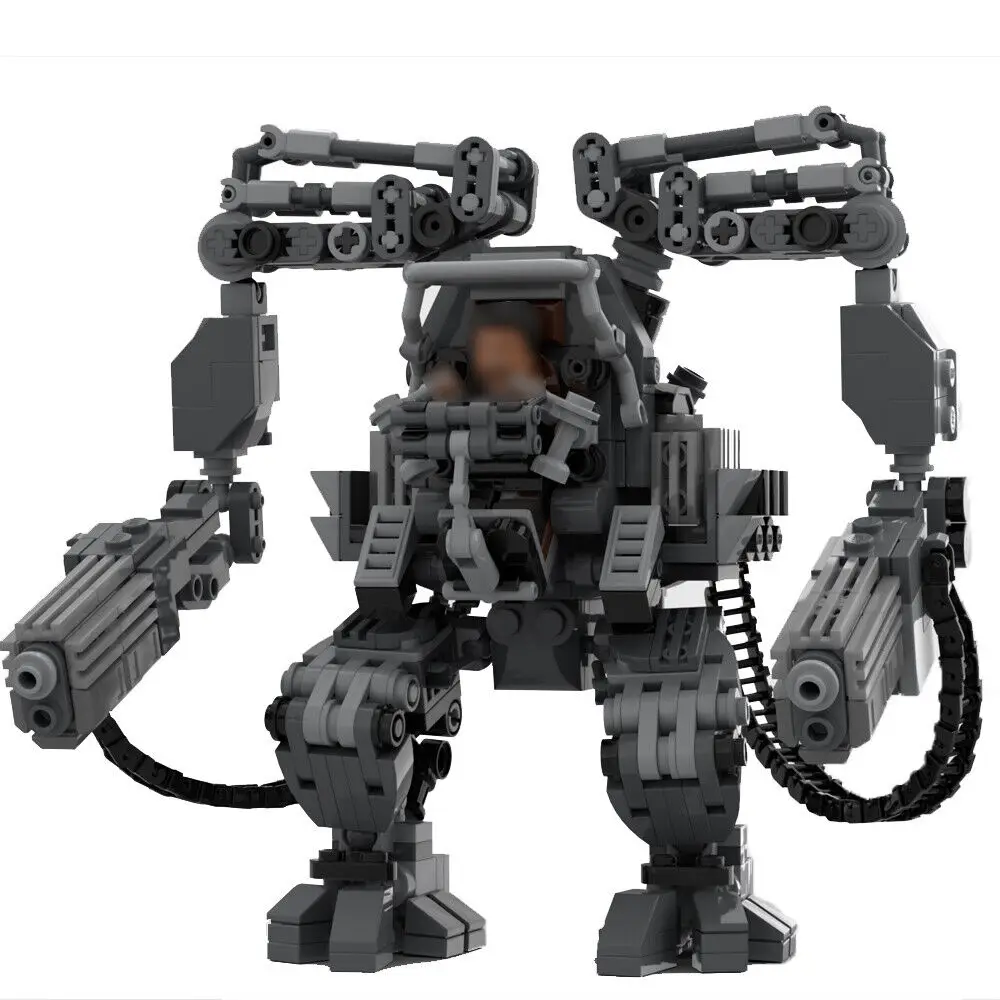 

Armored Personnel Unit Hydraulic Mechanized Walker Minifig Scale 713 Pieces MOC