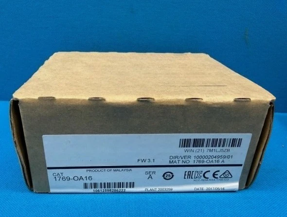 

Brand new Factory Sealed 1769-OA16 16 Pt 240VAC Output Module 1769OA16 Fast delivery