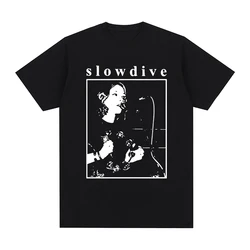 Slowdive Tour 90s Vintage T-shirt Cotton Men T shirt New Tee Tshirt Womens Tops