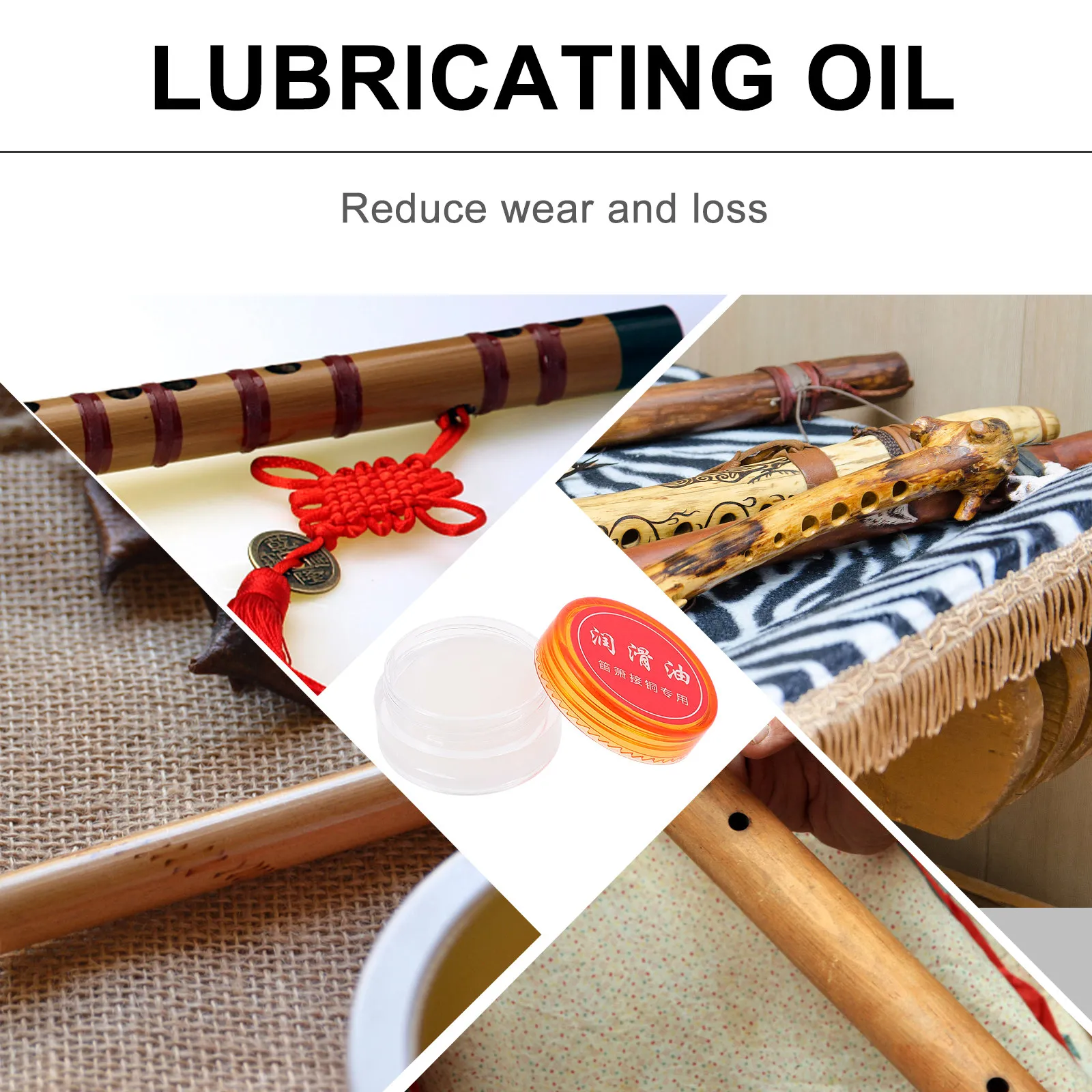 10Pcs Wind Instrument Lubricating Oil High Quality Flute Paste Lubricant for Musician Teacher Student Instrument Maintenance Kit