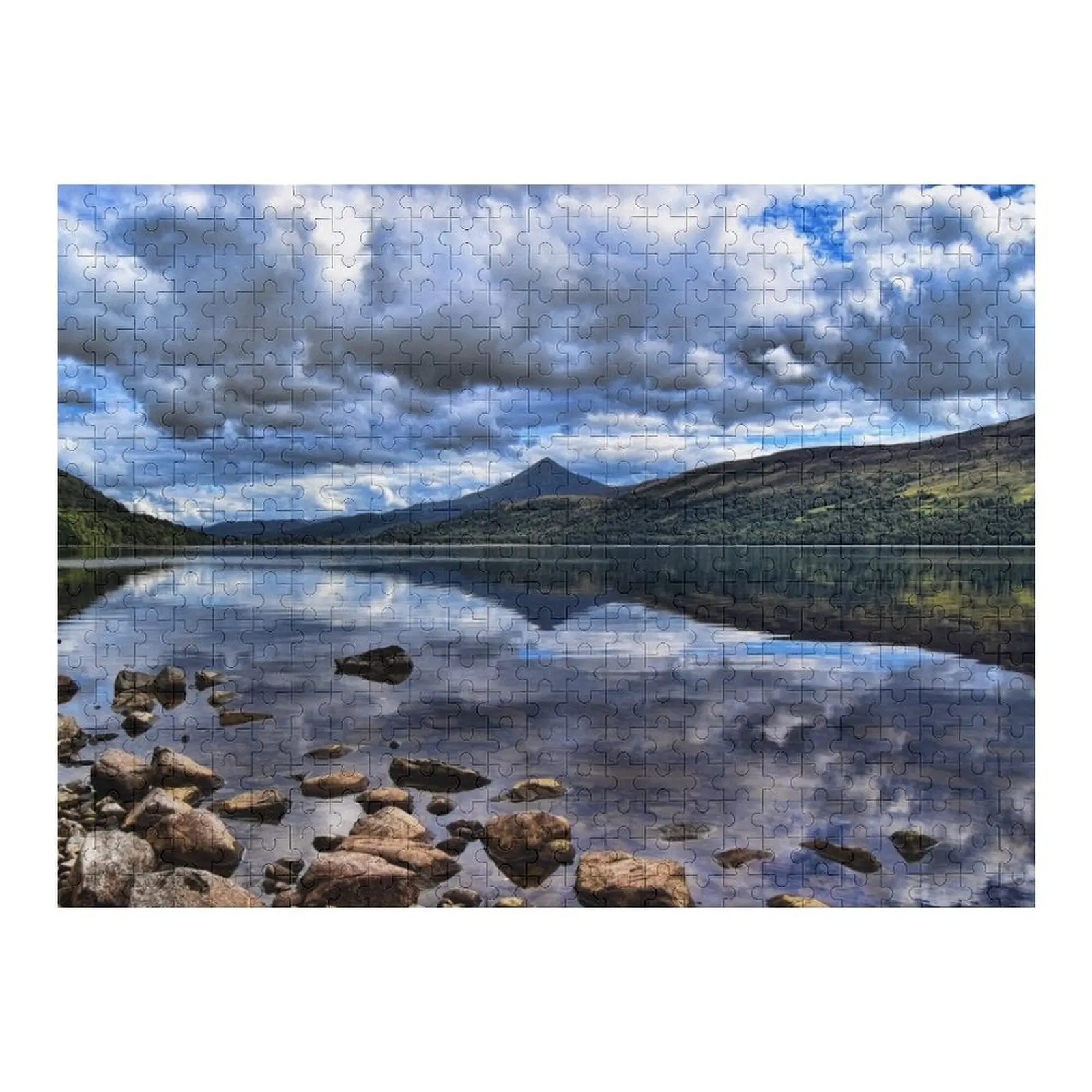 

Schiehallion Mountain and Loch Rannoch,Scotland Jigsaw Puzzle Toddler Toys Wooden Compositions For Children Iq Photo Puzzle