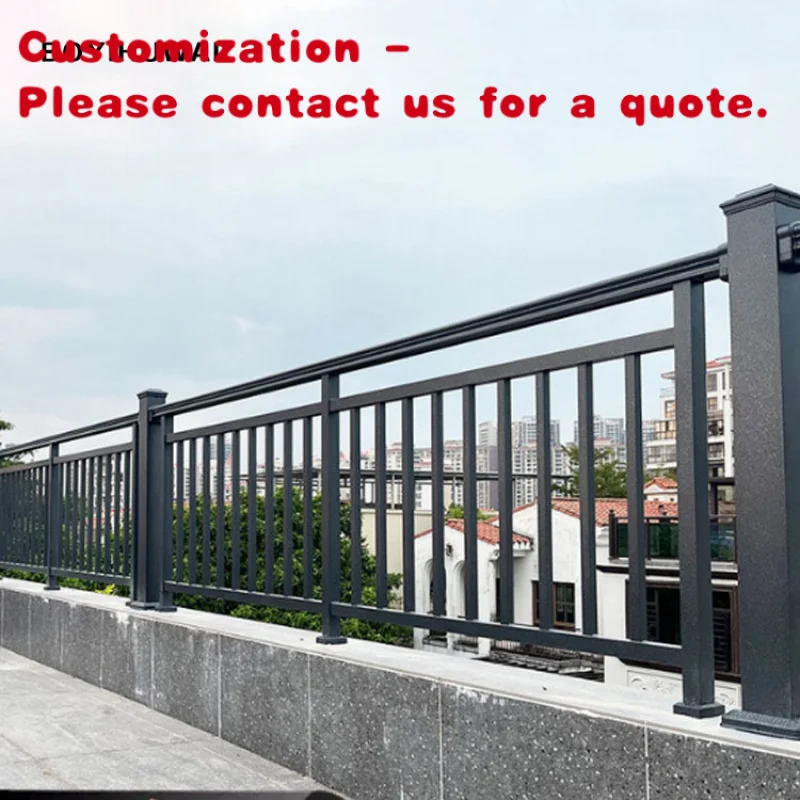 custom.Modern Style Aluminum Alloy Balcony Railing Art Fence Handrail Garden Stair Guardrail Category Balustrades & Handrail