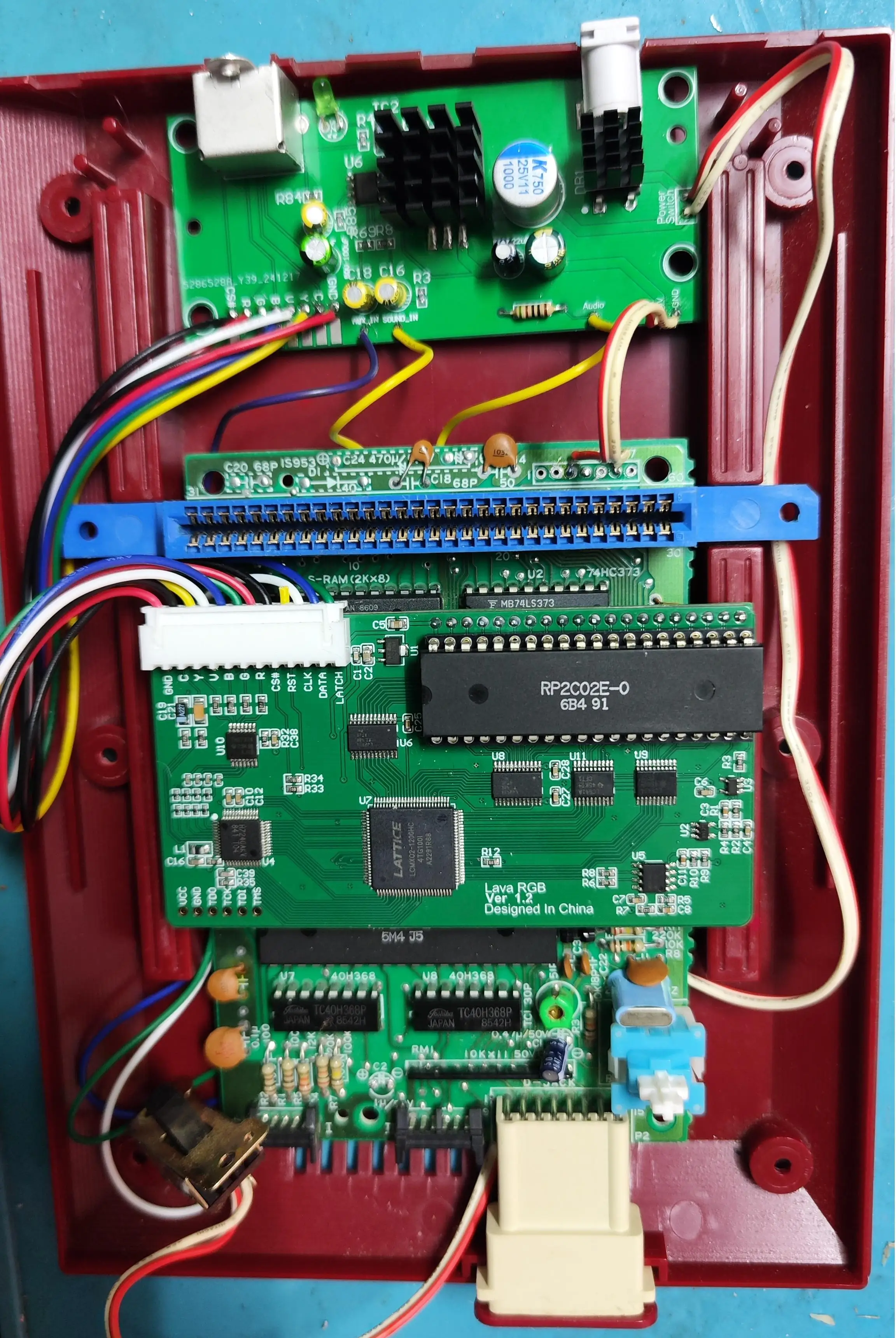 RGBFC RGB FC NesRGB Lava RGB Wersja 1.2-2.0 Obsługuje FC Nes FC Akcesoria do gier retro — zdjęcie produktu 6