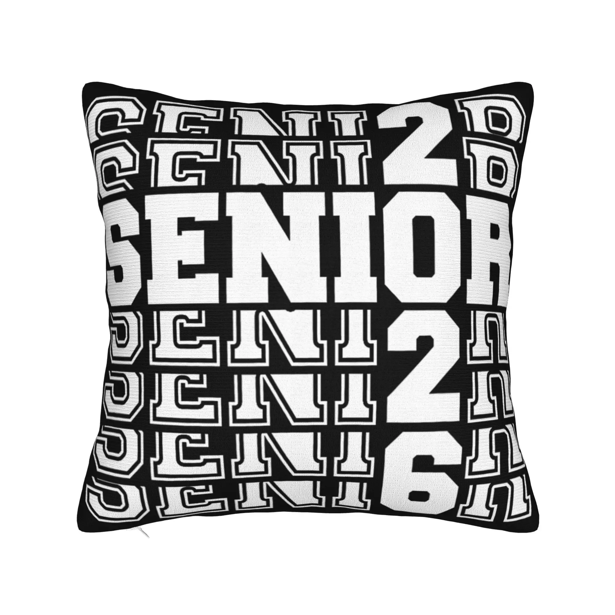 Decorative Pillowcase Class of 2026 Senior Graduation Product Seat  Throw Pillow Case Cover Square Multi Size