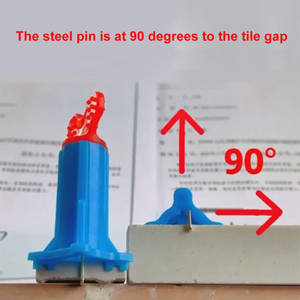 20/40 Pcs Tile Self Leveling Spacers Reusable Tile Installation Leveler Fixing Flat Ceramic Wall Construction Tool