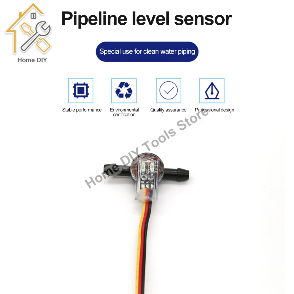 DC3.3V-5V czujnik poziomu wody w rurociągu wykrywający poziom cieczy plastikowy wskaźnik spadku przełącznik pływakowy