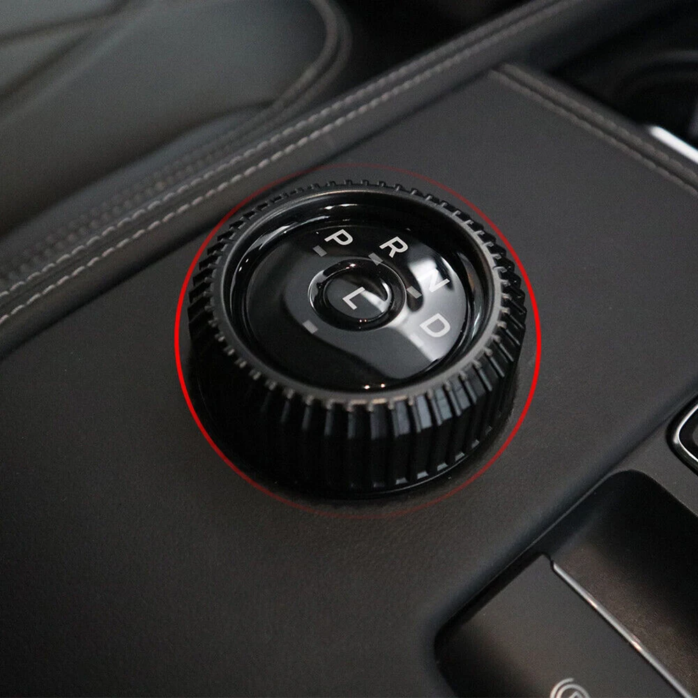 For Mustang and For Mach E 2021 2023 Volume Control Knob Metal Cover Set 2PCS Scratch Resistant Decorative Enhancements