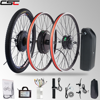 CSC Electric bicycle Conversion Kit 36V 250W 350W 500W e-bike Front Rear Kit 48V 1000W 1500W electric bike MTX Wheel hub motor