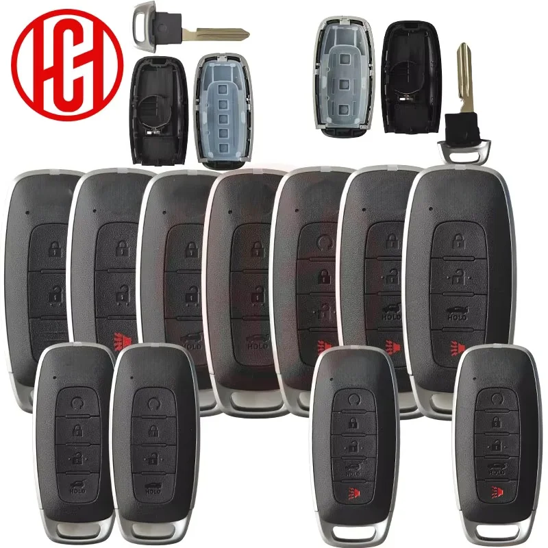 

Car Key Fob Case Shell Housing for Nissan X-trail T33 Qashqai J12 Teana Altima Ariya Juke Kicks Sakura 2023 2024 Car Key Shell