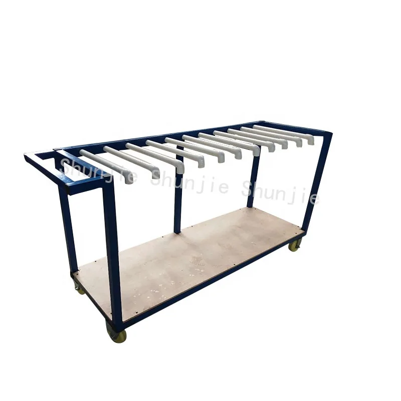 Cantilever Double-layer Doors And Windows Classified Storage Trolley Wooden Door Panel Workshop Turnover Trolley