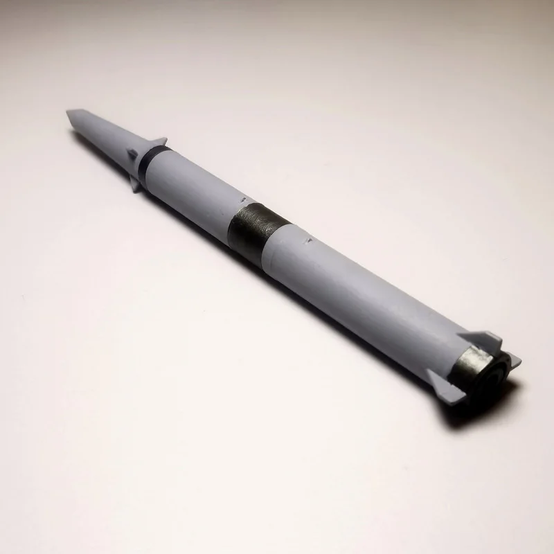 1PCS Resin JL-1 Air-Launched Long-Range Ballistic Missile Model 1/72 1/100 1/144 1/350 Scale Miniature Ornament for Museum Edu