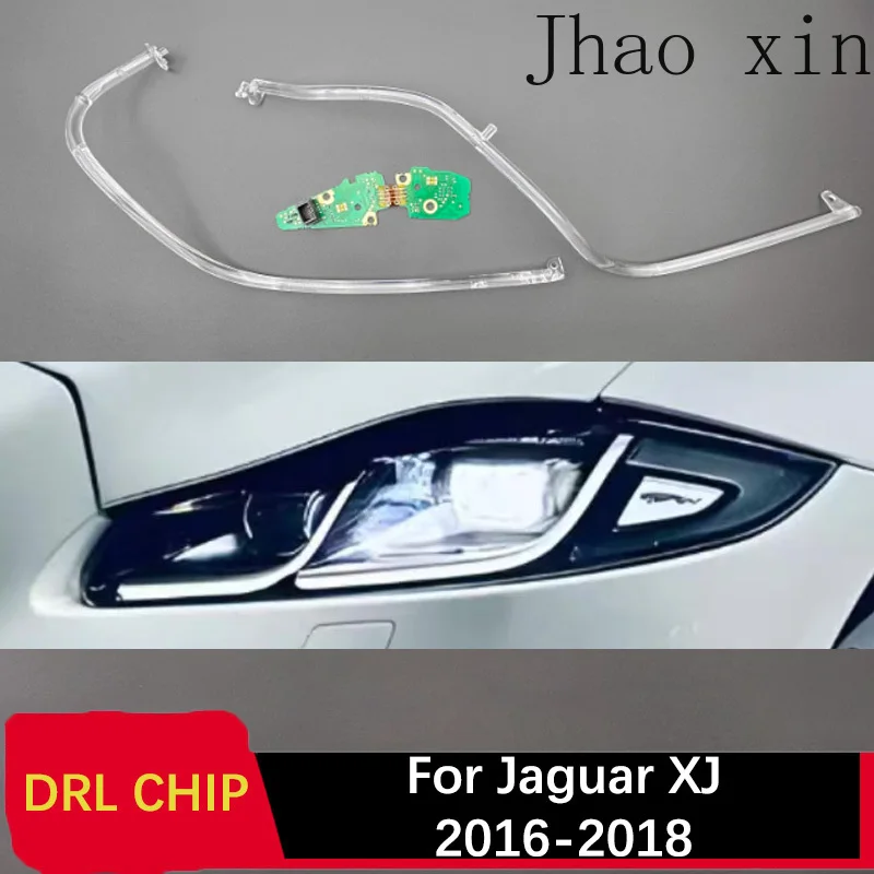 

Automotive DRL for Jaguar XJ Ballast Module 2016-2018 White Light Car Daytime Lights DRL CHIP Lamp Tube Circuit Board Angel Eyes