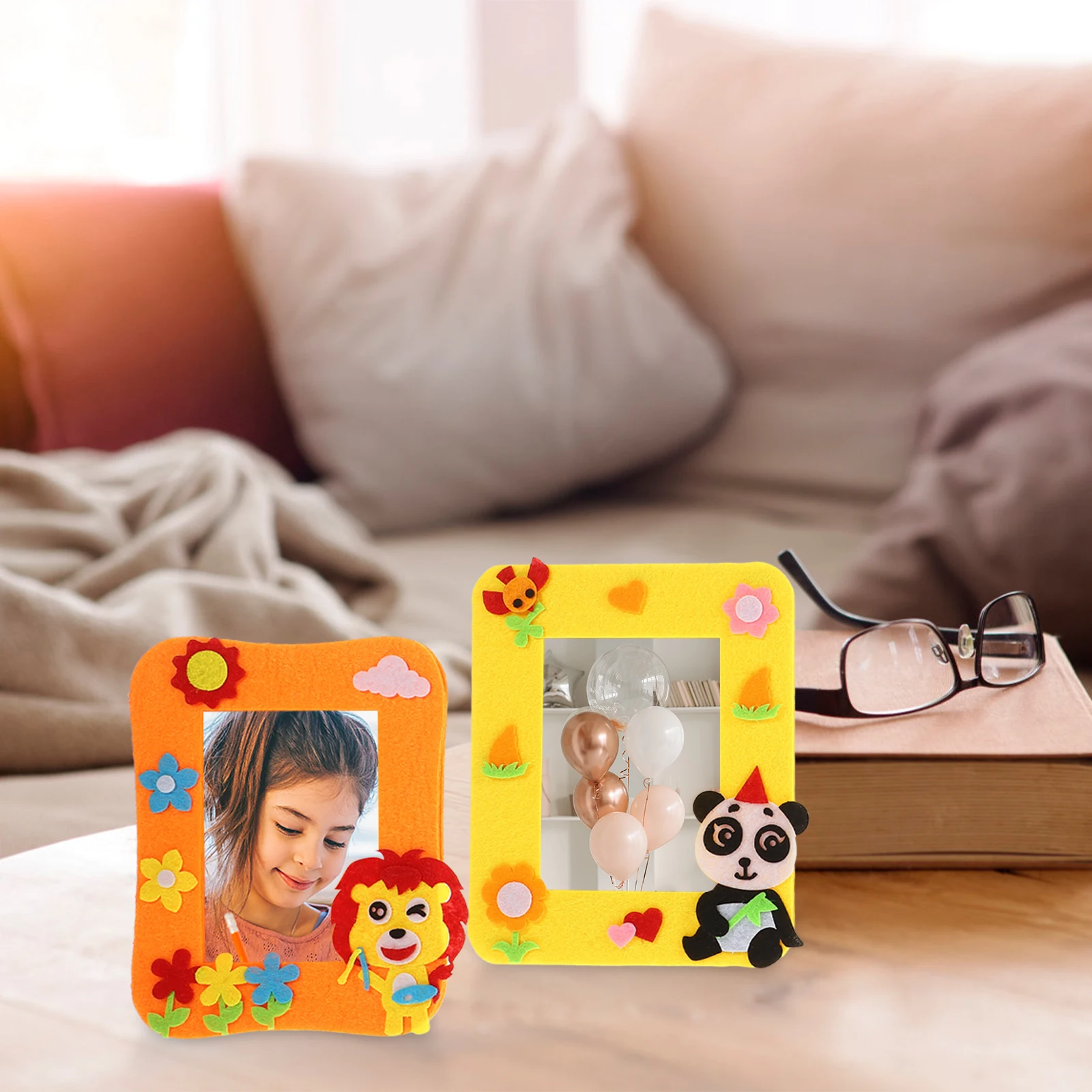 

12pcs Diy Crafts Picture For Decorative Photo Frame Desktop Home Decoration Craft Projects Adults Ornament Display