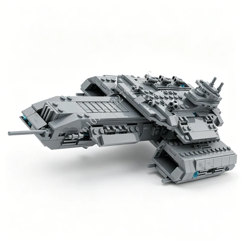 

601PCS BC-304 Daedalus Space War Military MOC SpaceShip Battle Model Building Blocks Architecture DIY Education Model Toys Gift