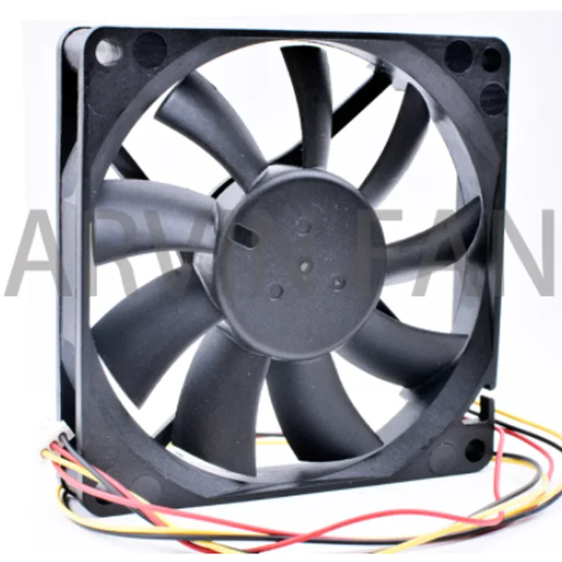 Electronics AFB0824SHB 8015 80mm 8cm 80X80X15 mm 24V 0.26A 3-pin Industrial Server Cooling Fan