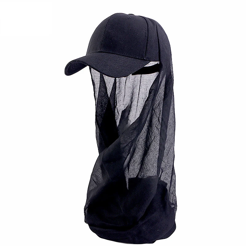 

2 In 1 Muslim Hijab Scarf Sports Baseball Cap Scarf with Shawl Plain Summer Outdoor Muslim Women Accessories Islamic Head Scarf