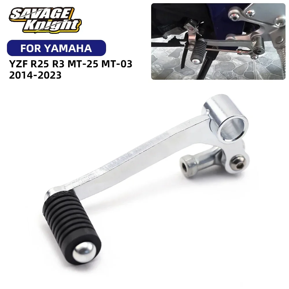 Left Gear Shift Lever For YAMAHA MT 03 2023 MT03 MT-25 YZF R3 2014-2024 YZFR25 MT-03 YZF-R3 Motorcycle Accessories Shifter Pedal