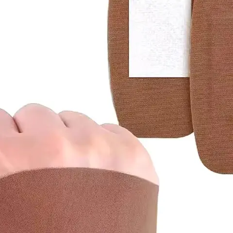 5/10PCS Elastic Cloth Waist Drum Shaped Large Band Aid Oversized Dressing Fabric Elastic Band Aid Big Wound