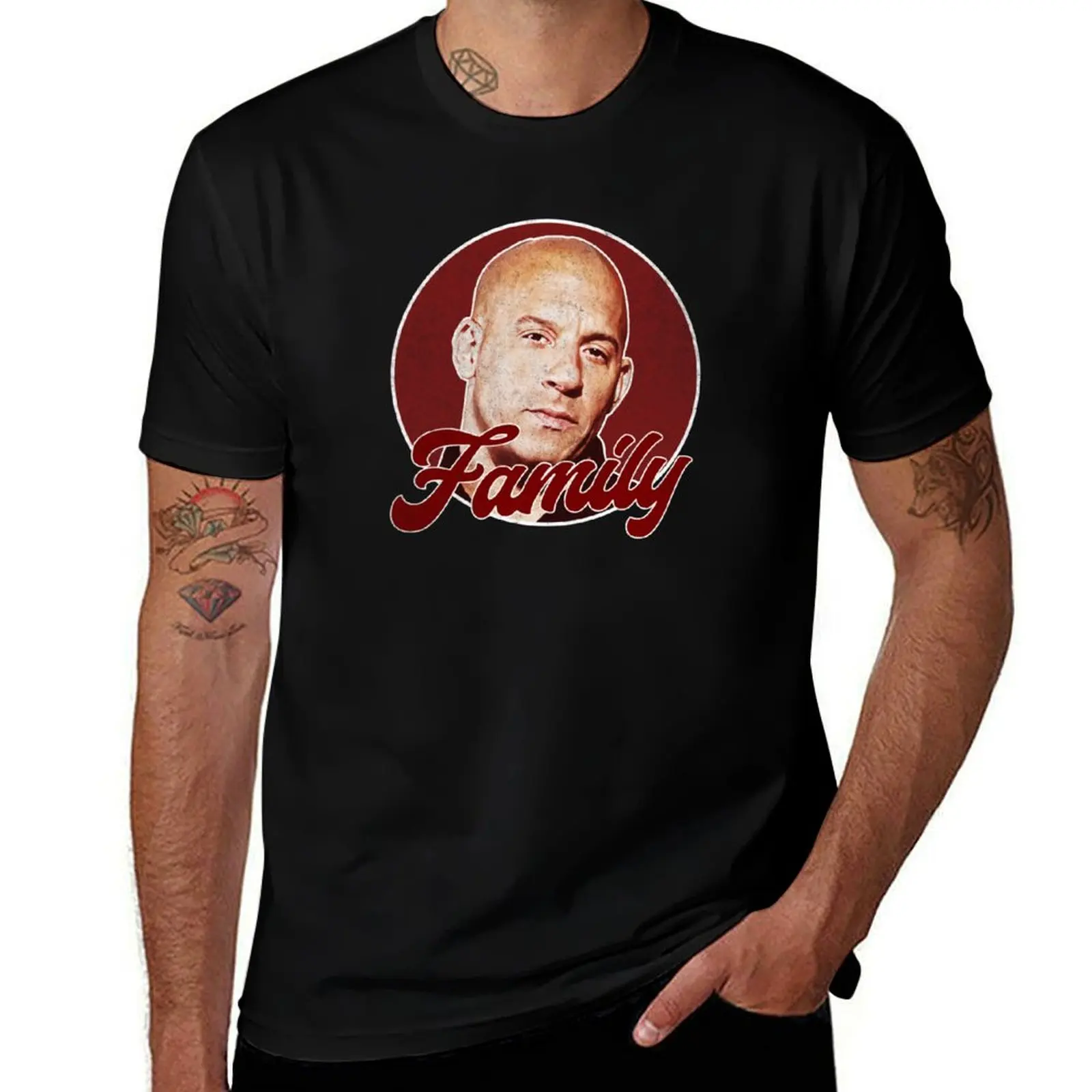 

Vin Diesel Family Meme T-Shirt blanks quick drying funny t shirts for men