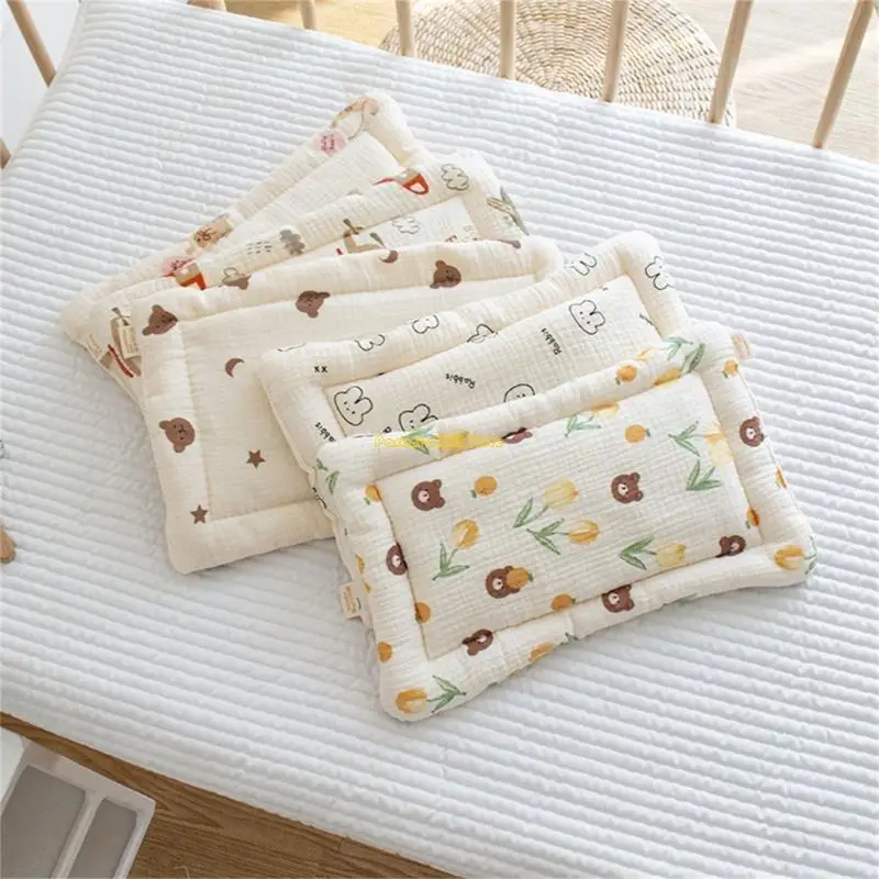 WXTD Oreiller pour bébé en bas âge avec mignon pour poussette Oreiller doux pour bébé