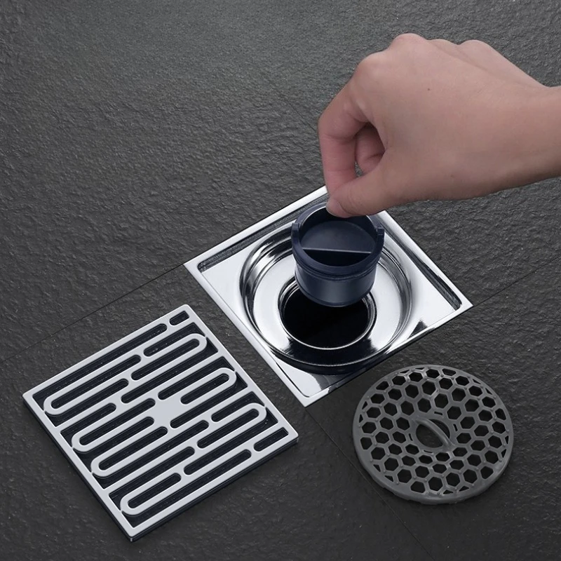 toilet-stainless-steel-floor-drain-10cm-square-bathroom-deodorant-and-anti-overflow-floor-drain
