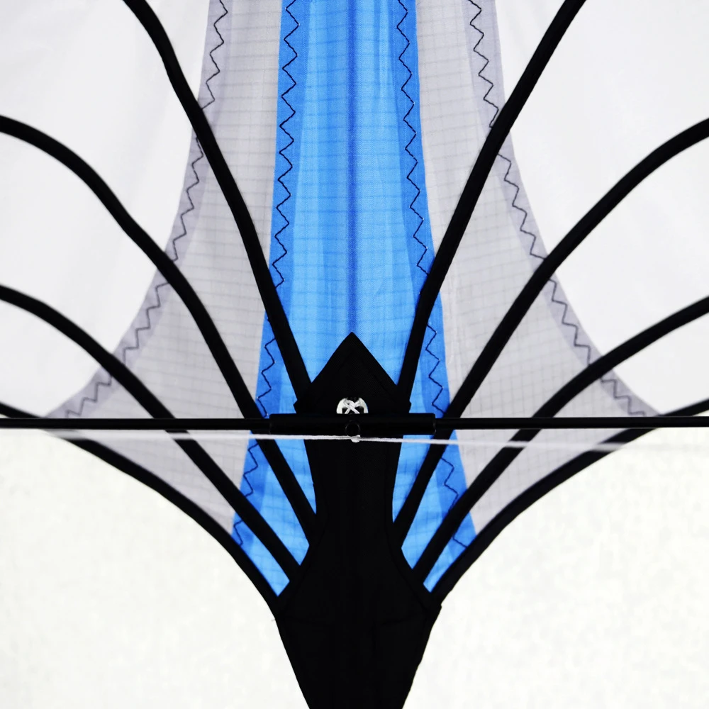 Kids Gift Professional Dual Line Stunt Kite Good Flying Multi Style 1.2m Kite DIY Toy 48 Inch Blue Sport Kite Outdoor Sports