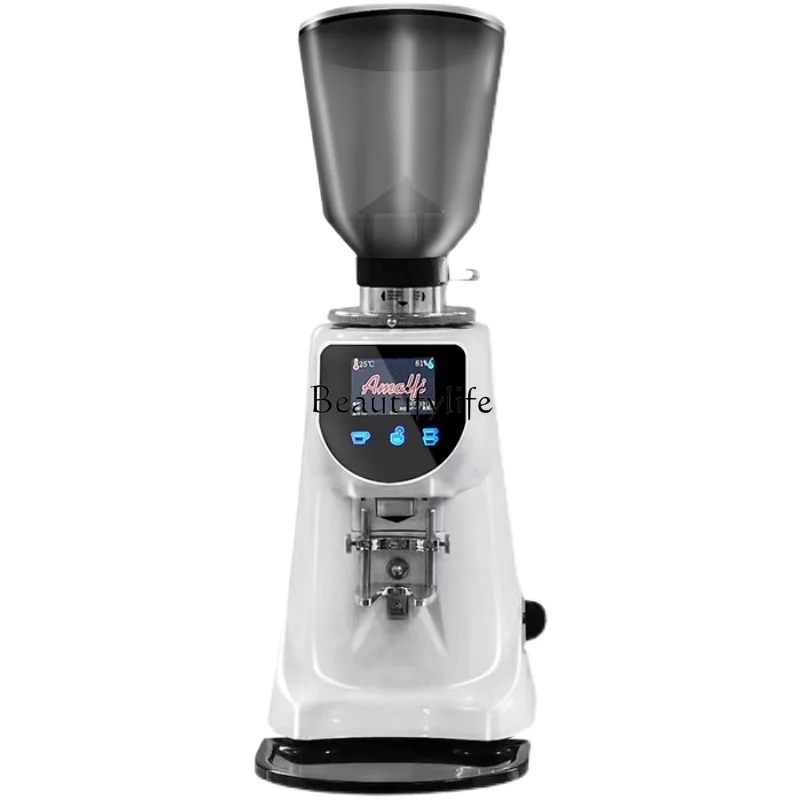 Quantitative straight grinder professional Italian coffee bean grinder