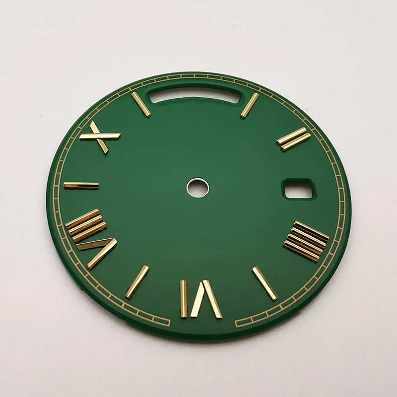 High Quality Green Watch Dial For DAY-DATE 228238 2282348 Fit to 3255Movement, Aftermarket Watch Replacement Accessorious