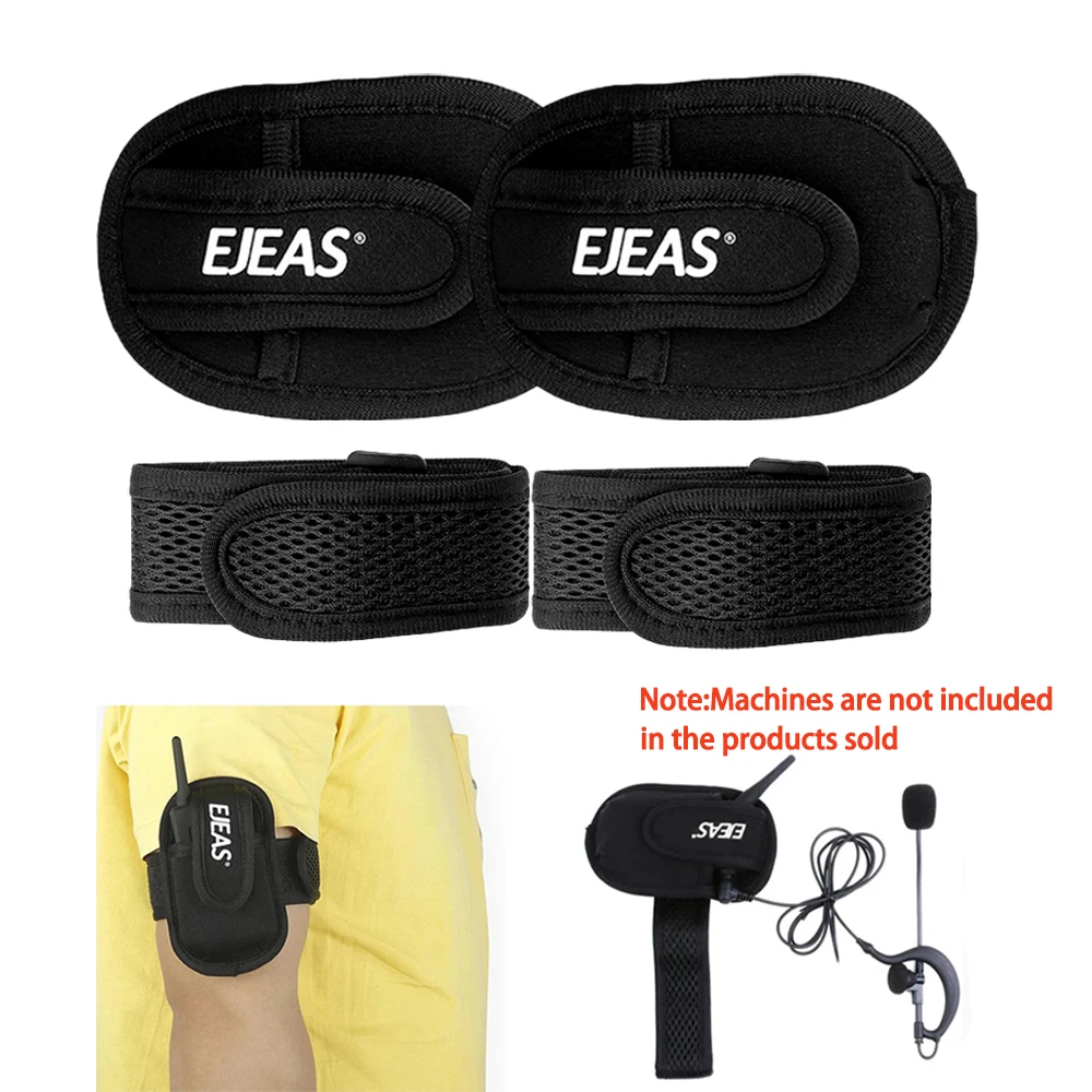 

2/6PCS EJEAS Portable Armband Bag Soft Bag for EJEAS V6C Pro/V4C Plus Referee Walkie-talkie Bag Soft Plastic Material Easypocket
