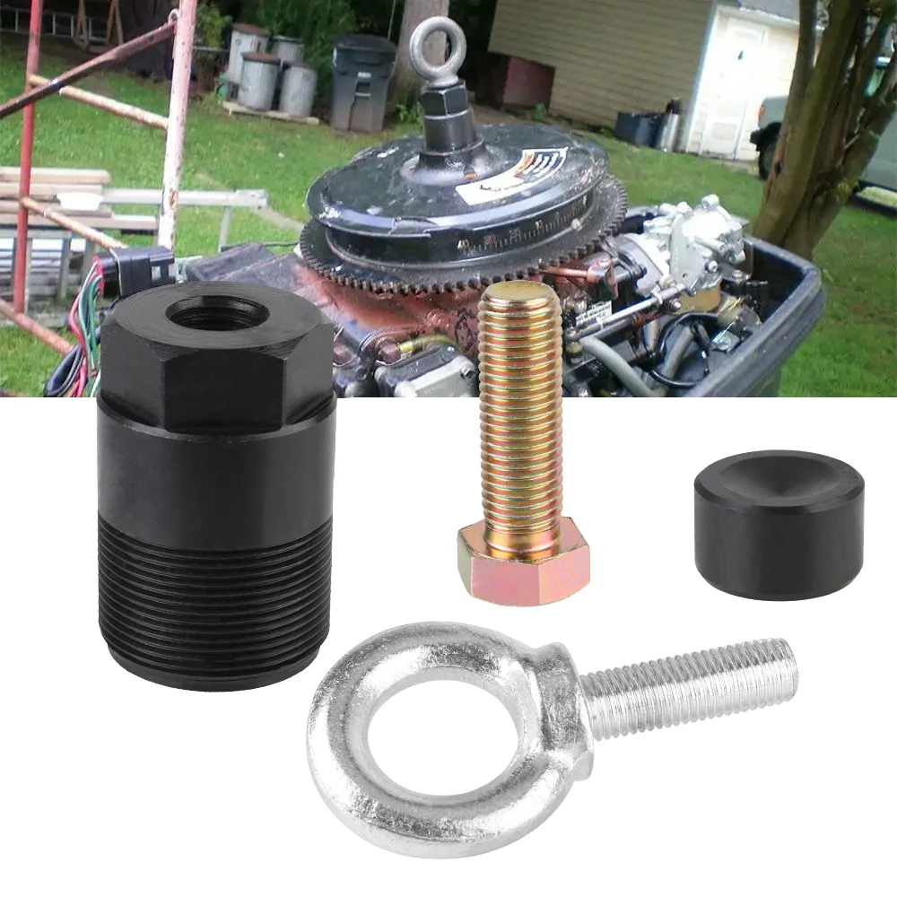 1 1/2"-16 Flywheel Puller For Mercury Mariner 91-849154T1 Flywheel Outboard Lift Ring Kit BTD028 Lift Ring Removal Tool