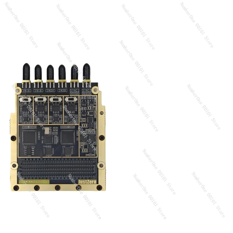 (Arbitrary Waveform Acquisition) High-speed AD, 125M, AD9268, ADC Acquisition Card, High-speed Acquisition, FMC Card