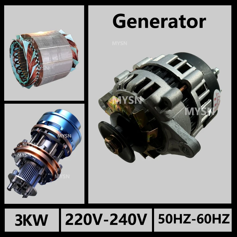 

3KW Free Energy Generators 220v 3000W Electric Generator Magnetic Power Generator Permanent Maggnet Generator