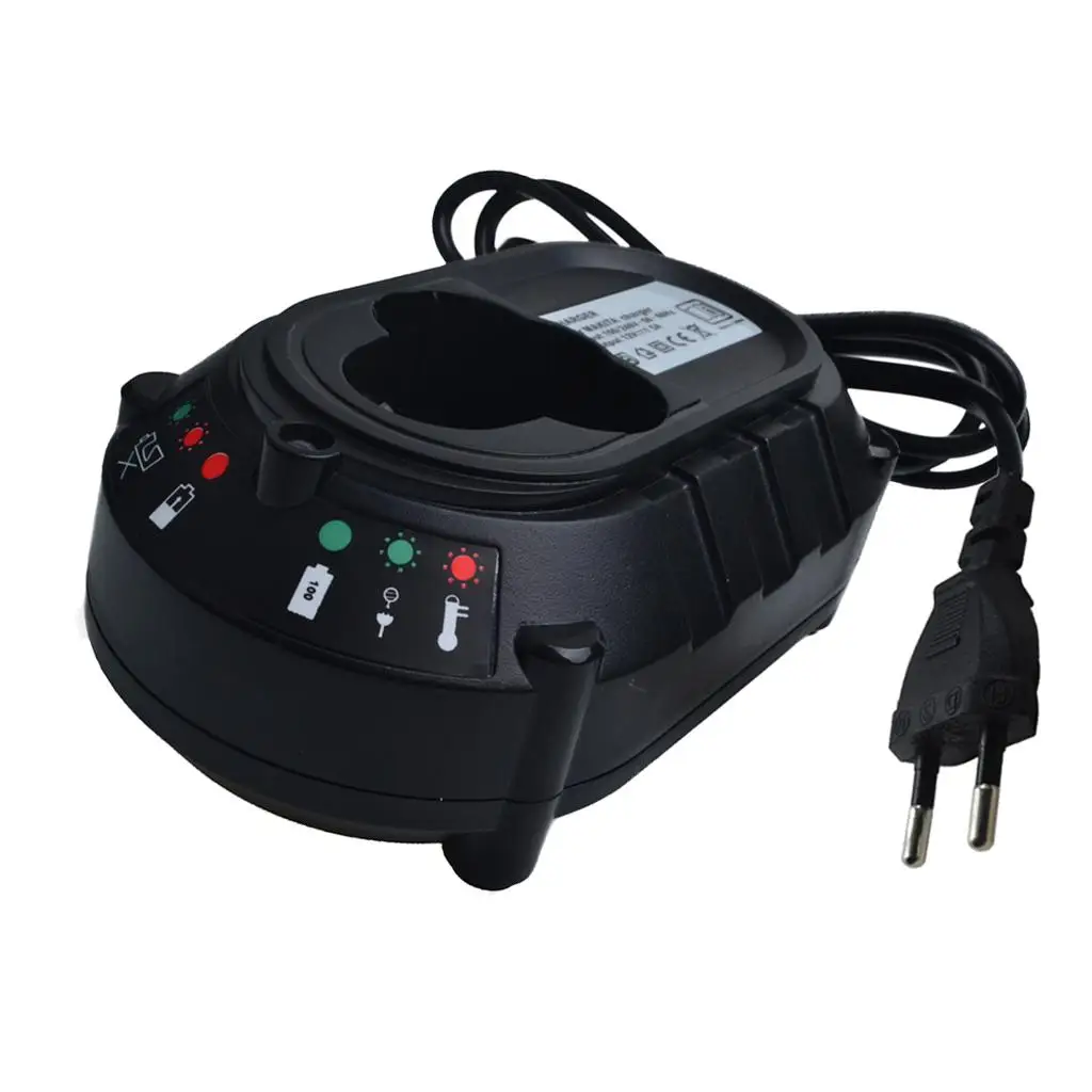 Replacement BL1013 Battery Charger Black Plastic Li-ion Power Tool Accessory Adapter for Portable Charging