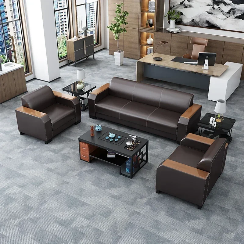 Modern Couch Loveseat Combo Furniture Living Room Chair Sectional Sofa for the Room L Shaped Sofa Faux Leather Couches Armchairs