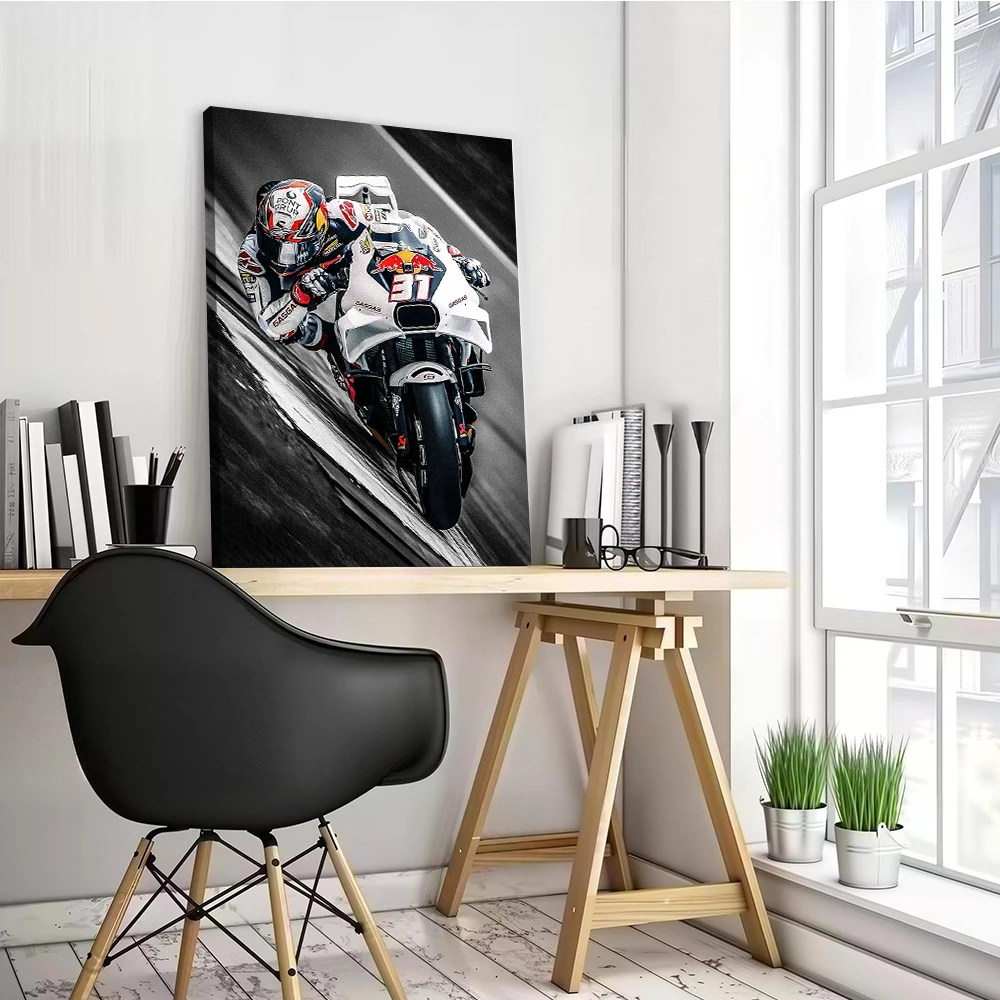 Jack Miller Maverick Vinales MotoGp Posters Canvas Wall Arts Personalized Pictures Printing for Fans Room Decoration Aesthetics