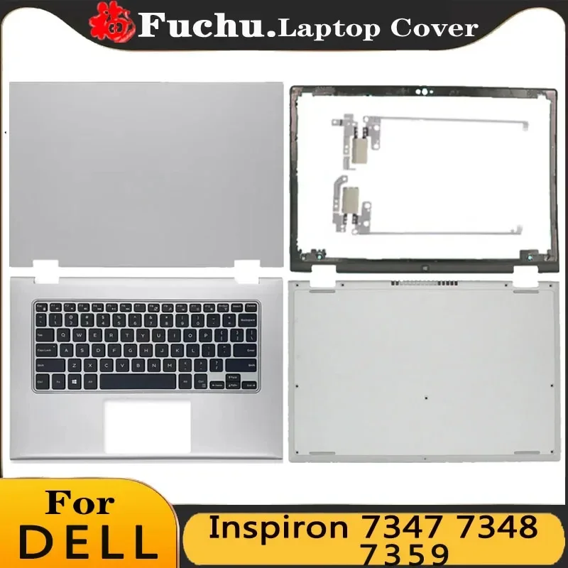 New For Dell Inspiron 7347 7348 7359 Screen Back Cover Front Bezel Palmrest Keyboard Frame Bottom Case Laptop Housing Cover